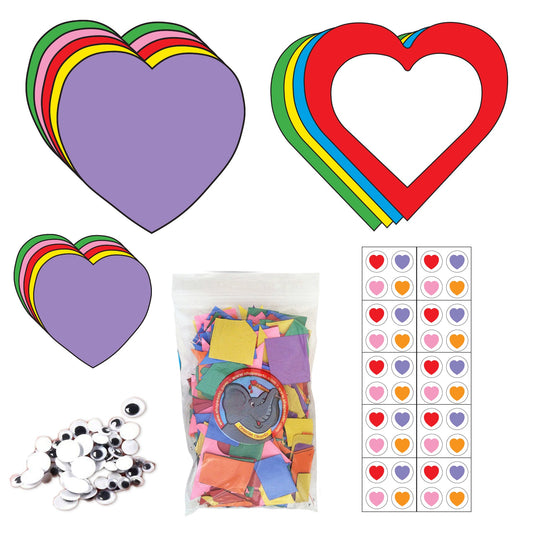 SHAPES ETC. Valentine's Deluxe Activity Kit-0
