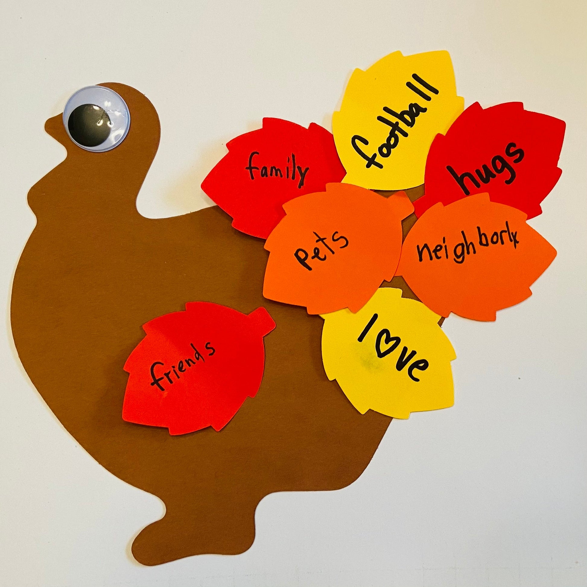 SHAPES ETC. Thanksgiving Turkey Assorted Color Super Cut-Outs - 8in x 10in-4